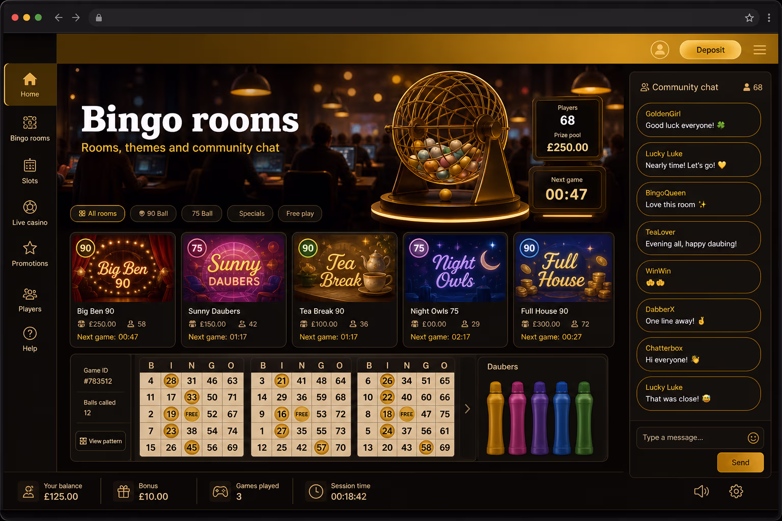 Heart Bingo Free Spins &amp; Ongoing Promotions